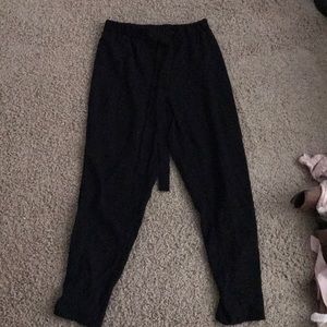 Black joggers pants
